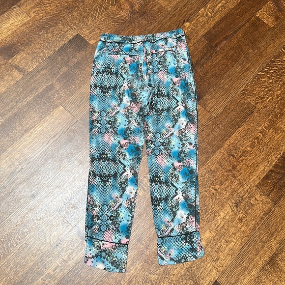 Zadig & Voltaire python floral parone camou pull on trouser - Picture 5 of 6